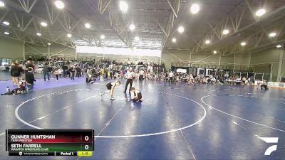 71 lbs Quarterfinal - Seth Farrell, Wasatch Wrestling Club vs Gunner Huntsman, Team Prestige