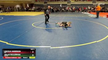 45 lbs Semifinal - Urijah Bullerman, Adrian vs Lincoln Anderson, DGF