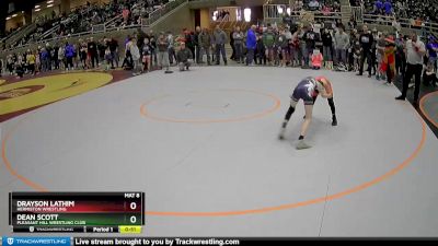 83 lbs Champ. Round 1 - Dean Scott, Pleasant Hill Wrestling Club vs Drayson Lathim, Hermiston Wrestling