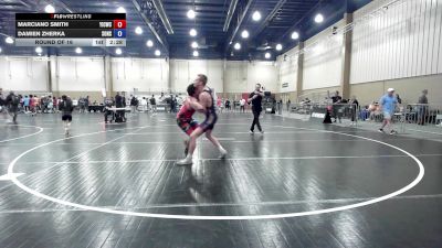 144 lbs Round Of 16 - Marciano Smith, Youth Impact Center Wrestling Club vs Damien Zherka, Sons Of Thunder Naples