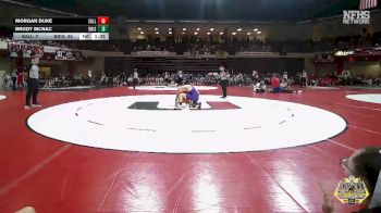 126 lbs Semifinals (8 Team) - Morgan Duke, SALLISAW vs Brody McNac, BRISTOW