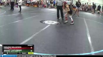 70 lbs Round 1 (6 Team) - Bridget Castleberry, RPA Martial Arts & Fitness vs Avalena Williamson, Assassins