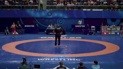 40 kg Repechage - Azzaya Battulga, Mongolia vs Gulkhanim Shirinova, Azerbaijan