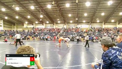 193 lbs Cons. Round 2 - Carter Davidson, Pleasant Grove vs Lincoln Witt, American Fork