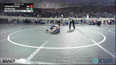 Semifinal - Jason Rhea Petrie, Chandler Takedown Club vs Rayden Lane, Midwest City Bombers Youth Wrestling Club