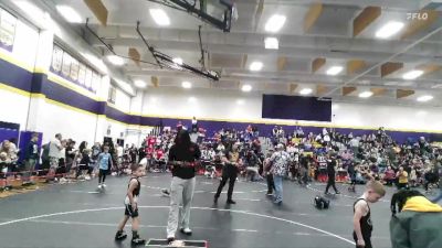 55 lbs Quarterfinal - Bryson Jones, Mighty Warriors Wrestling Acad vs Bowen Lewis, Summerville Take Down