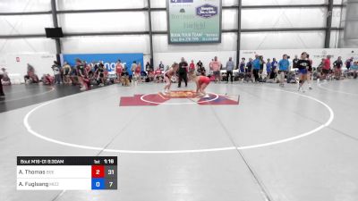 50 kg Rr Rnd 1 - Alexa Thomas, Badger Girls Elite vs Abigail Fuglsang, Team Missouri