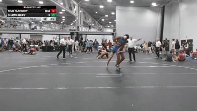 157 lbs Round 5 (6 Team) - Shawn Riley, Frost Gang vs Nick Flaherty, Savage WA Nightmares