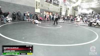 153 lbs Cons. Round 3 - Easton Glanville, AMA vs Maddex Stipe, Red Star Wrestling Academy