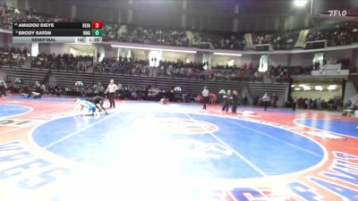 138-2A Semifinal - Brody Eaton, Ringgold vs Amadou Dieye, Redan