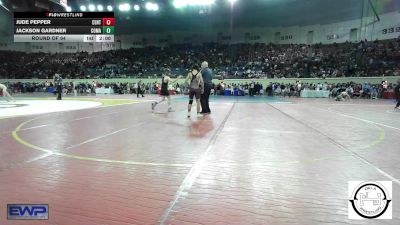 105 lbs Round Of 64 - Jude Pepper, Central Middle School vs Jackson Gardner, Comanche MS