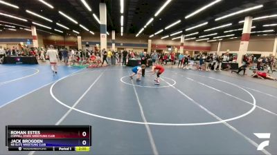 119 lbs Quarterfinal - Roman Estes, Coppell Stars Wrestling Club vs Jack Brogden, NB Elite Wrestling Club