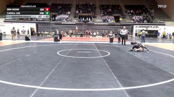 125 lbs Quarterfinal - Ben Monn, George Mason University vs Cadell Lee, Usmaps