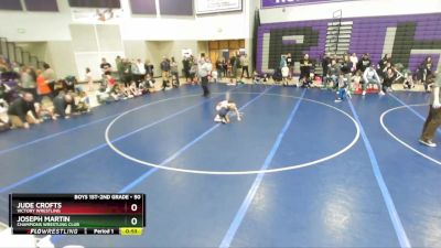 50 lbs Champ. Round 1 - Joseph Martin, Champions Wrestling Club vs Jude Crofts, Victory Wrestling