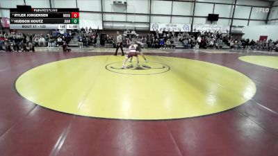 132 lbs Champ. Round 1 - Hudson Houtz, Juan Diego vs Ryler Jorgensen, Morgan