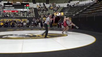 165 lbs Champ. Round 1 - Nico Lozano, Little Rock vs Owen Eck, Oklahoma