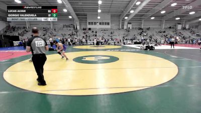 170 lbs Round Of 32 - Lucas Alvan, MA vs Giorgio Valenzuela, NY