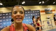 Kaela Edwards after third place finish at US indoors