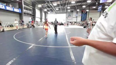 100 lbs Rr Rnd 2 - Victoria Longo, OBWC Pink vs McKenna Hogan, Team RJN