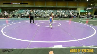 46 lbs Final - Harleigh Workman, Fallon Outlaws Wrestling Club vs Journey Whitford, TEAM PRIDE ACADEMY