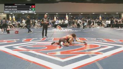 106 lbs Consi Of 32 #1 - Jayland Davis, IN vs Declan Rickel, WA