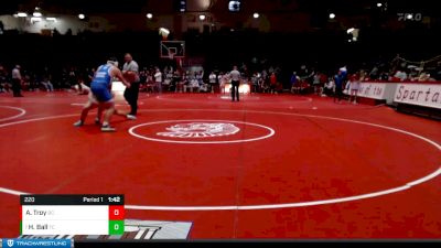 220 lbs Quarterfinal - Hadyn Ball, Triton Central vs Andrew Troy, Bishop Chatard