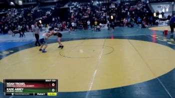 150 lbs Cons. Round 2 - Noah Troxel, Nebraska Wrestling Academy vs Kade Abbey, Kearney Matcats
