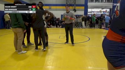 172 lbs Consy 2 - Kaleb Kinzey, Armstrong vs Ben Marques, St. Joseph Regional-NJ