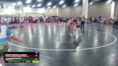 235 lbs Round 2 (8 Team) - Evelyn Bryan-Aldrich, Nebraska Wonder Women (A Team) vs Aarianna Bloyd, Queen Bees