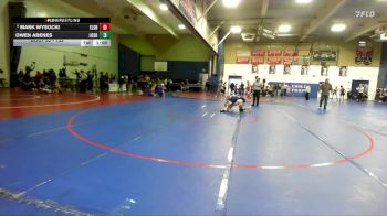 138 lbs Champ. Round 1 - Owen Abenes, Los Osos vs Mark Wysocki, Elsinore