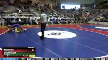 5A 195 lbs Semifinal - Dunte Maker, El Dorado vs Noah Lagg, Mountain Home