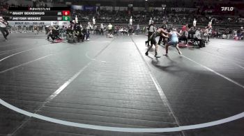 90 lbs Round Of 16 - Cal DiStefano, Shore Thing vs Declan Kirk, Orchard South WC