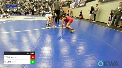 67 lbs Rr Rnd 5 - Taylen Walden, Elgin Wrestling vs Dawson Long, Standfast OKC