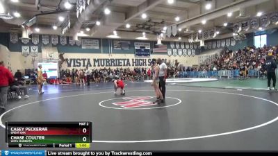 120 lbs 3rd Place Match - Chase Coulter, Vista Murrieta vs Casey Peckerar, Great Oak