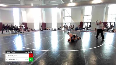174 lbs Semifinal - Jacob Stacey, UNAFF vs Sergio Desiante, Tennessee-Chattanooga