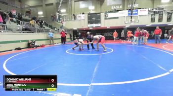 215 lbs Consolation 1st - Dominic Williams, CLAREMORE vs Jose Montejo, East Central