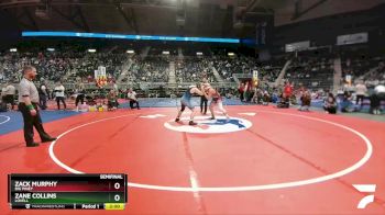 2A-220 lbs Semifinal - Zack Murphy, Big Piney vs Zane Collins, Lovell