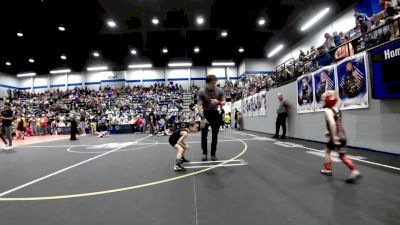 43 lbs Consi Of 8 #2 - TeeJay Henry, Comanche Takedown Club vs Marcellous Allen, ARDMORE TAKEDOWN CLUB