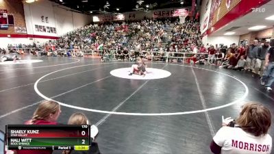 170 lbs Semifinal - Hali Witt, Rock Springs vs Shaely Kunz, Star Valley