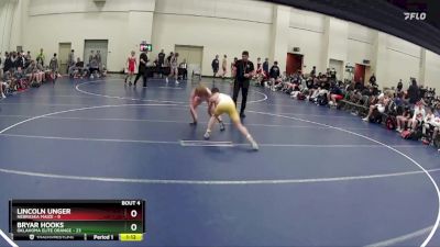 117 lbs Quarterfinals (8 Team) - Bryar Hooks, Oklahoma Elite Orange vs Lincoln Unger, Nebraska Maize