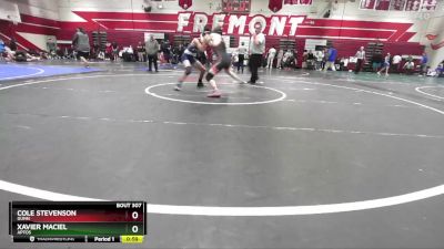 138 lbs Prelim - Xavier Maciel, Aptos vs Cole Stevenson, Gunn