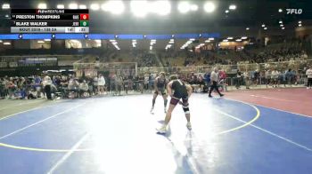 138 2A Cons. Round 3 - Blake Walker, Jensen Beach vs Preston Thompkins, Riverdale