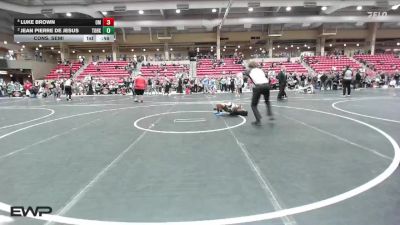 64 lbs Cons. Semi - Jean Pierre De Jesus, Team Of Hard Knox vs Luke Brown, Open Mats