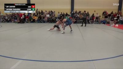 125 lbs Round 1 - Jet Lester, Chickasaw Elite Wrestling Club vs Jayden Tuquero, La Crosse Area Wrestlers Wc
