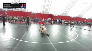132 lbs Cons. Round 4 - Jake Buss, Wrestling Factory vs Jaxon Ennis, Neenah High School Wrestling