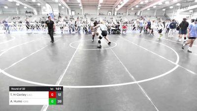 285 lbs Round Of 32 - Trevi Hillman-Conley, Elite Athletic Club vs Arik Hums, Iron Horse Wrestling Club