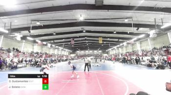 72 lbs Final - Dominic Gustamantes, Southwest Hammers vs Julian Solano, Duran Elite