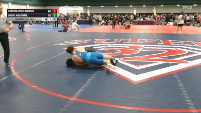 138 lbs Round Of 128 - Curtis Zion Borge, MO vs Julio Aguirre, OK