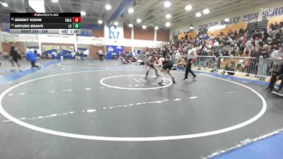 138 lbs Cons. Round 1 - Jeremy Kokin, Calabasas vs Arturo Bravo, La Sierra