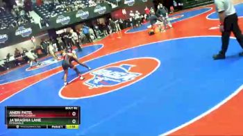 102 lbs Quarterfinal - Ja`Brashia Lane, Fitzgerald vs Aneri Patel, Woodward Academy